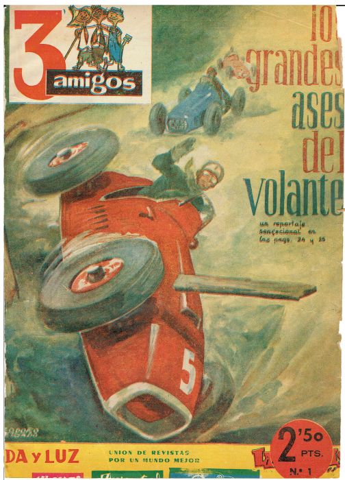 Revista 3 amigos octubre 1956