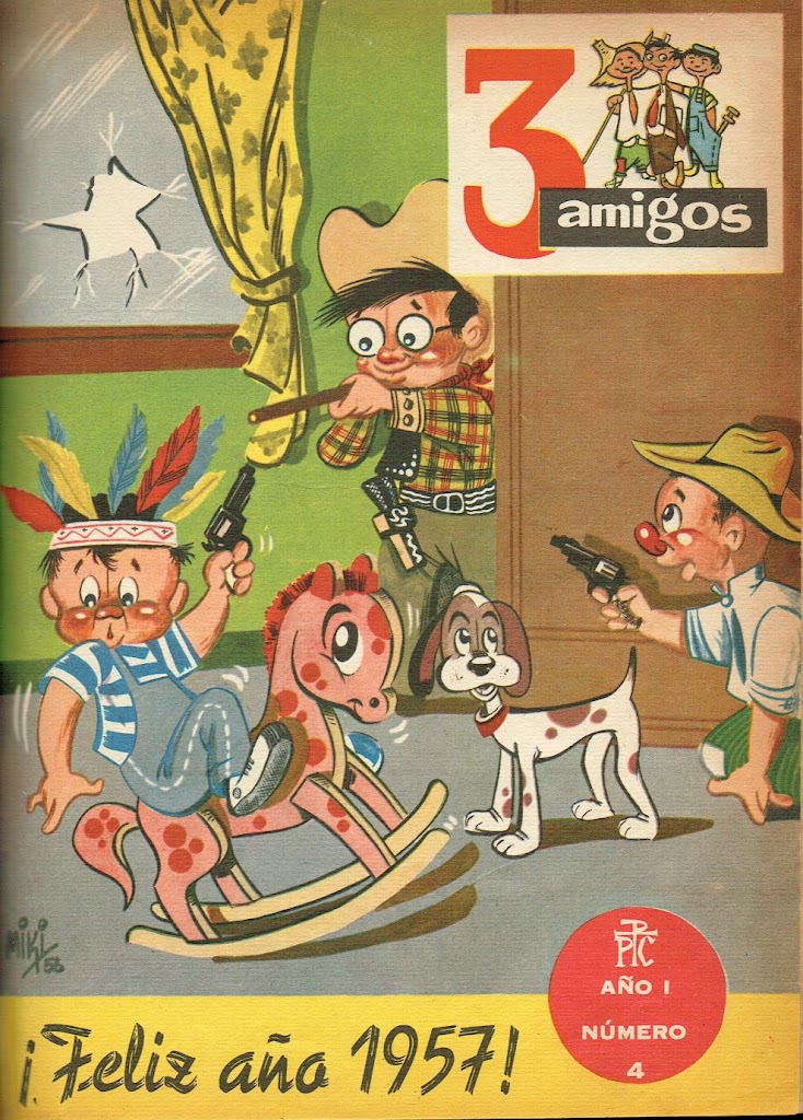 Revista 3 amigos enero 1957