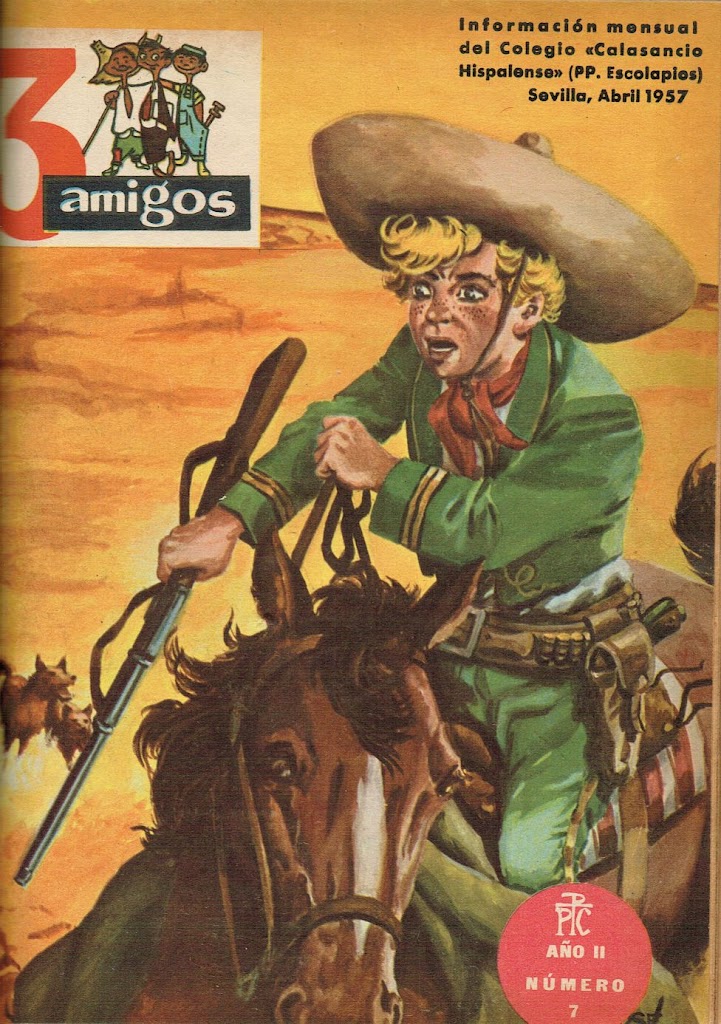 Revista 3 amigos abril 1957